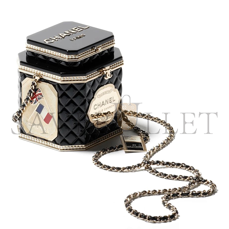 Ch**el master tea can evening bag as4954 (11*10*10cm)